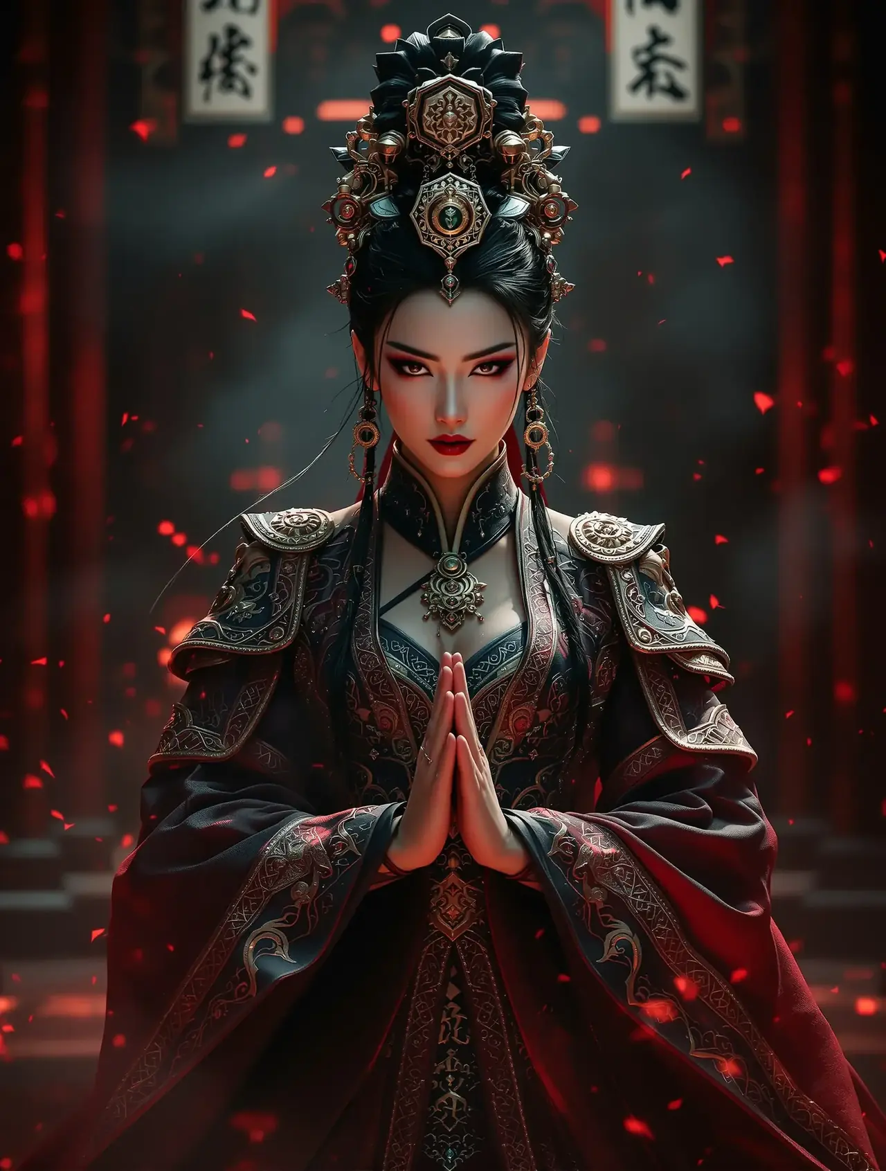 重生之嫡女为后短剧封面，穿越重生题材，重生之嫡女为后主视觉海报